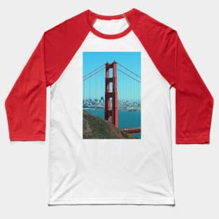 Golden Gate Bridge - North Side Baseball T-Shirt